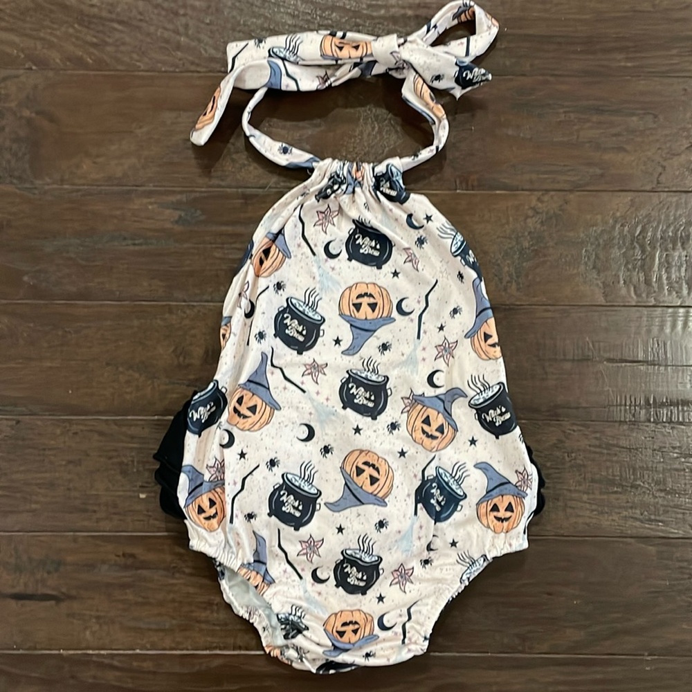 Halloween Romper Girls 2T